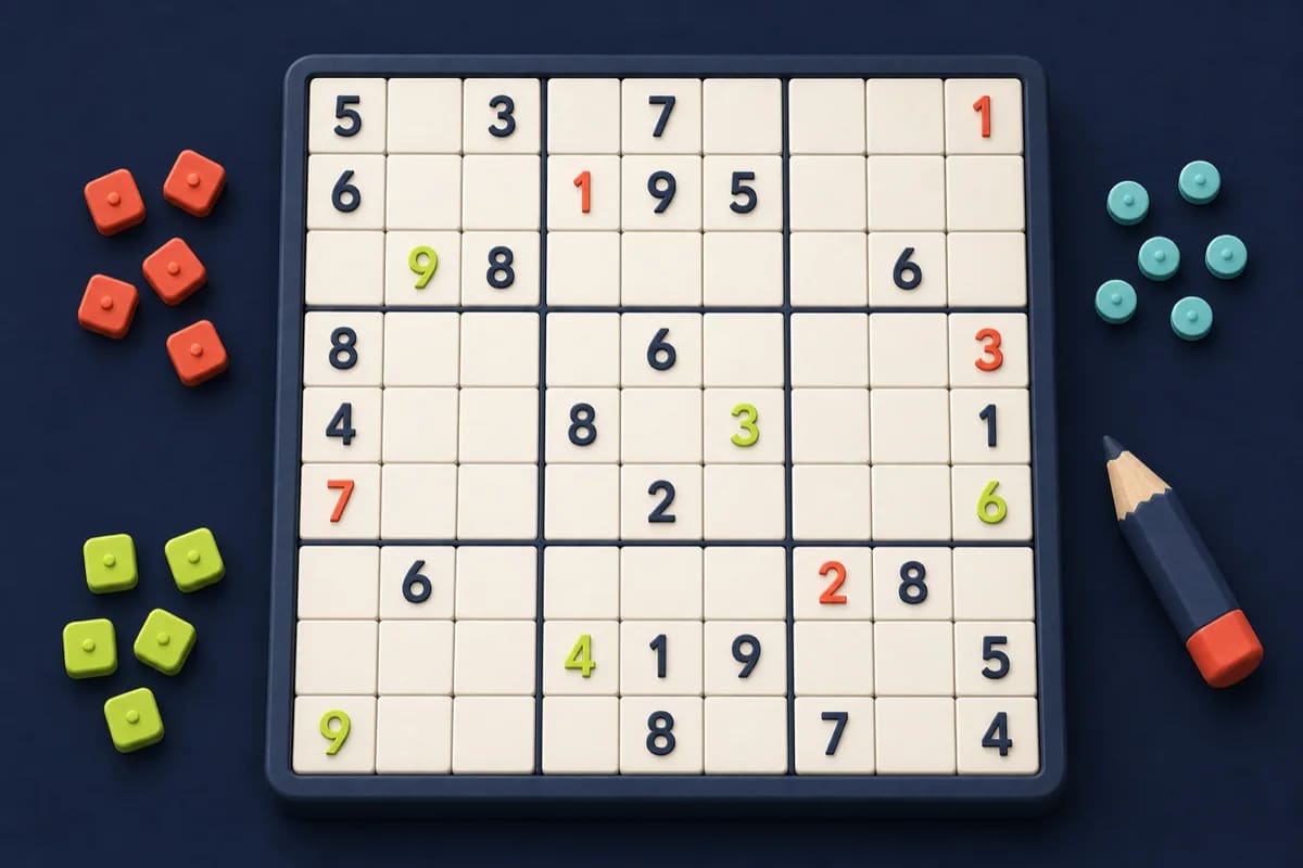 Sudoku game artwork